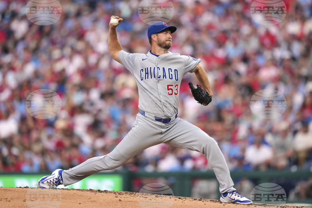 Cubs Phillies Baseball
