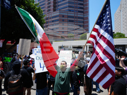 APTOPIX Immigration Raids Los Angeles