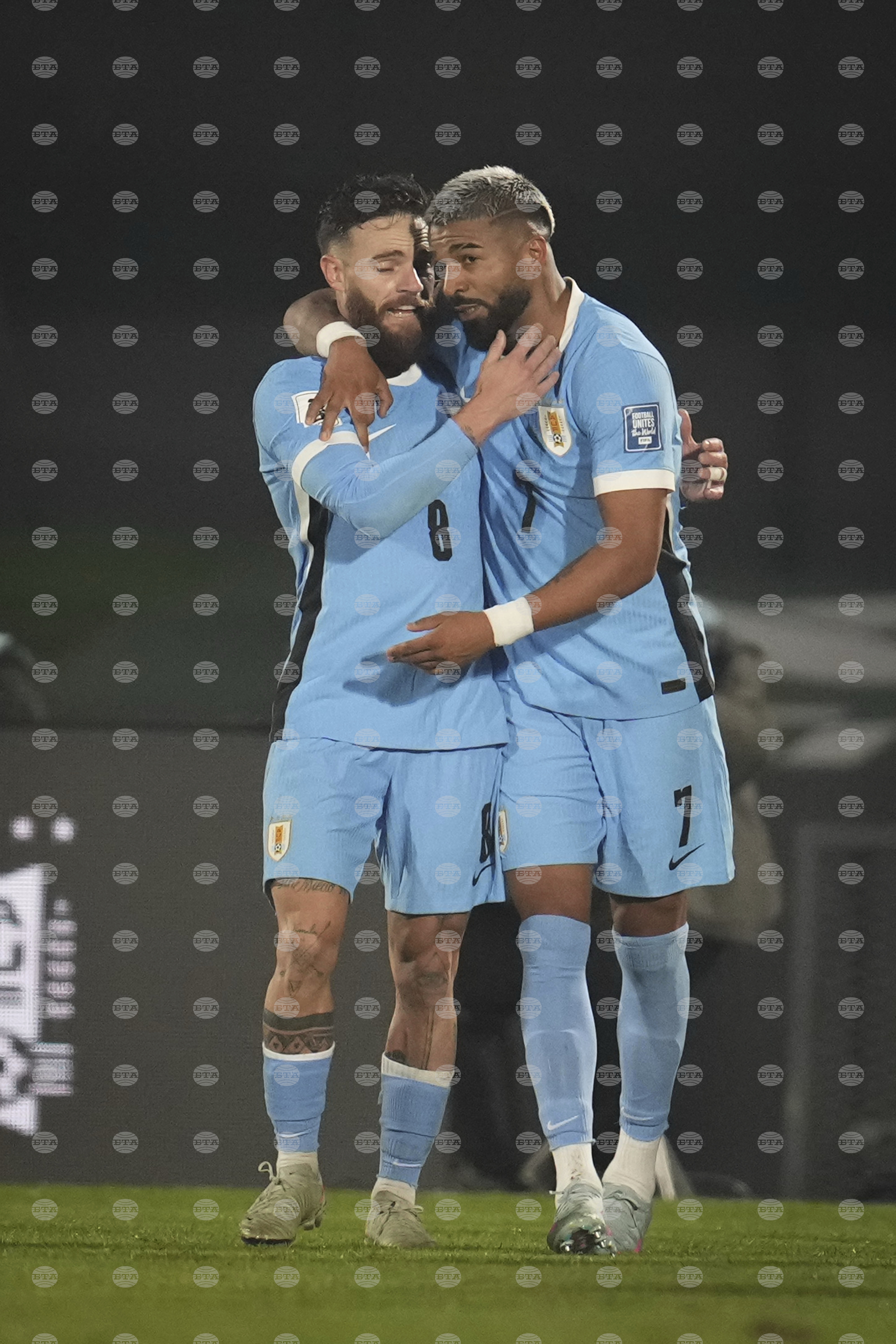 Uruguay Venezuela WCup Soccer
