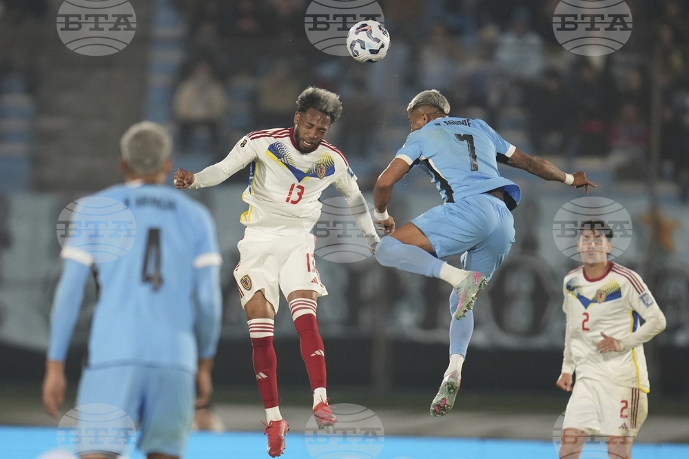 Uruguay Venezuela WCup Soccer