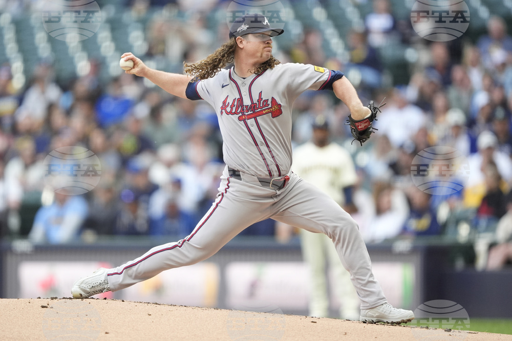 Braves Brewers Baseball