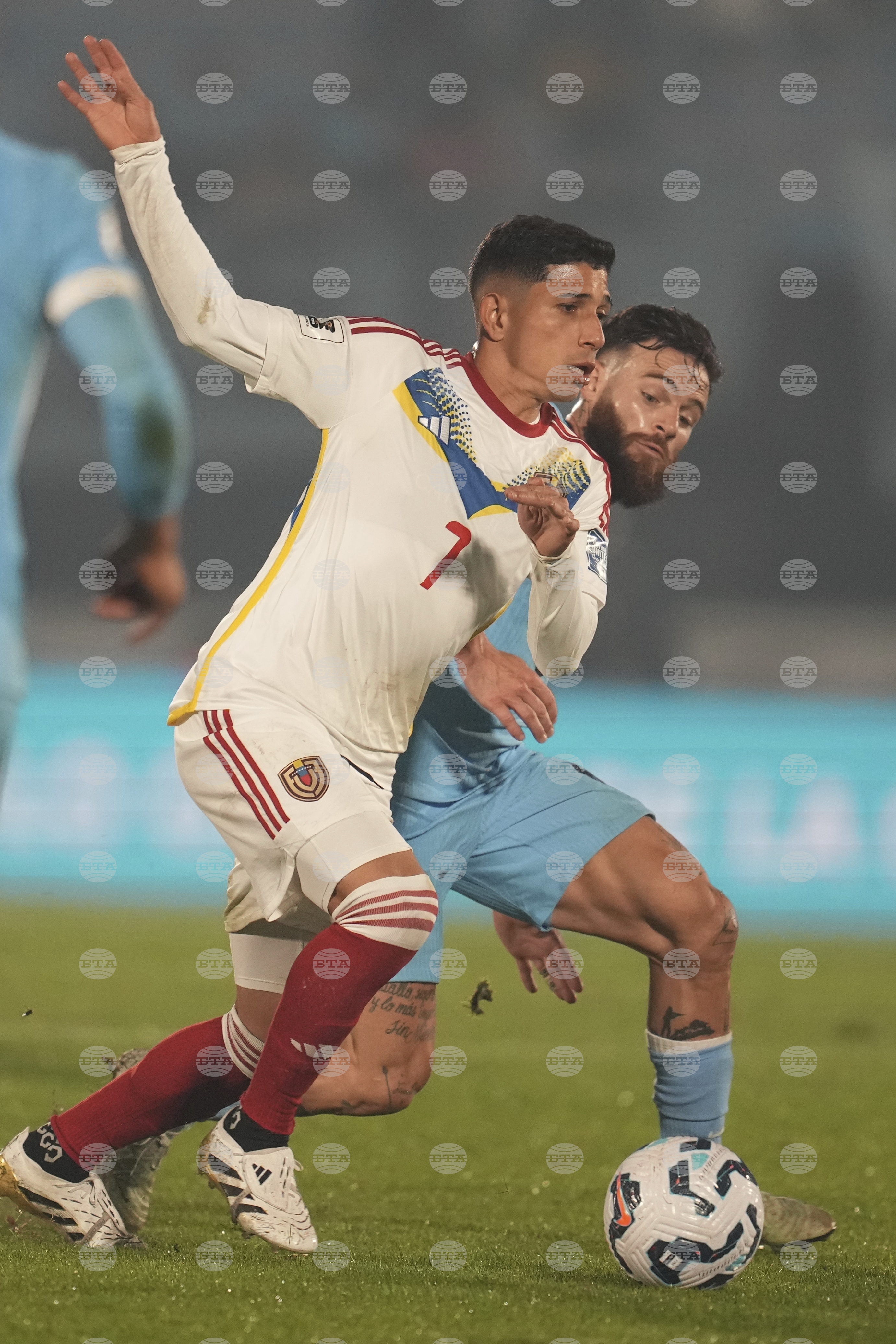 Uruguay Venezuela WCup Soccer