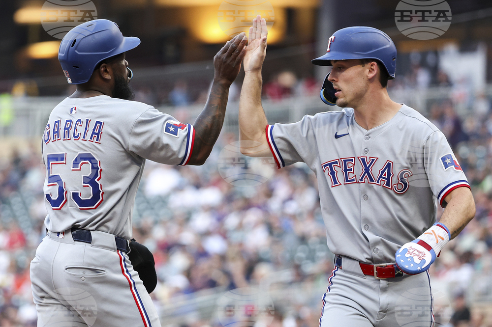 Rangers Twins Baseball