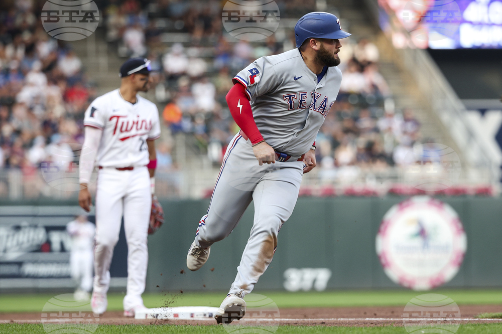 Rangers Twins Baseball