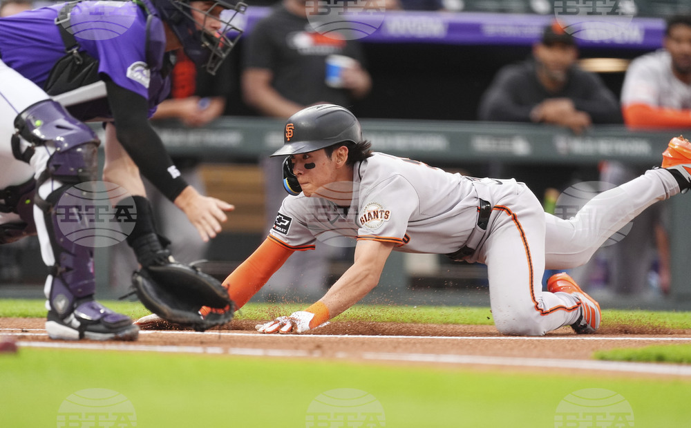 Giants Rockies Baseball