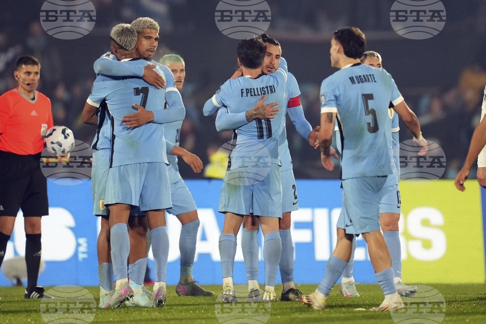 Uruguay Venezuela WCup Soccer