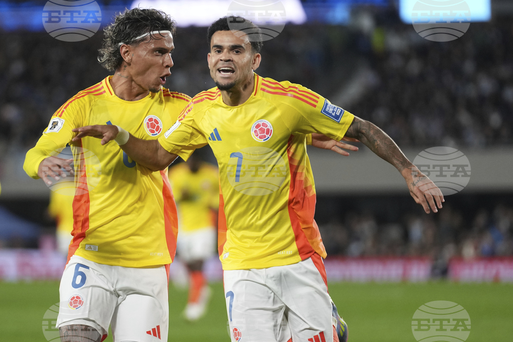 APTOPIX Argentina Colombia Wcup Soccer
