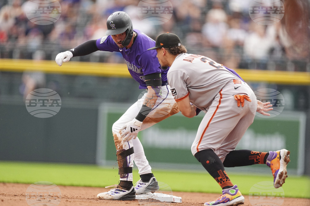 Giants Rockies Baseball