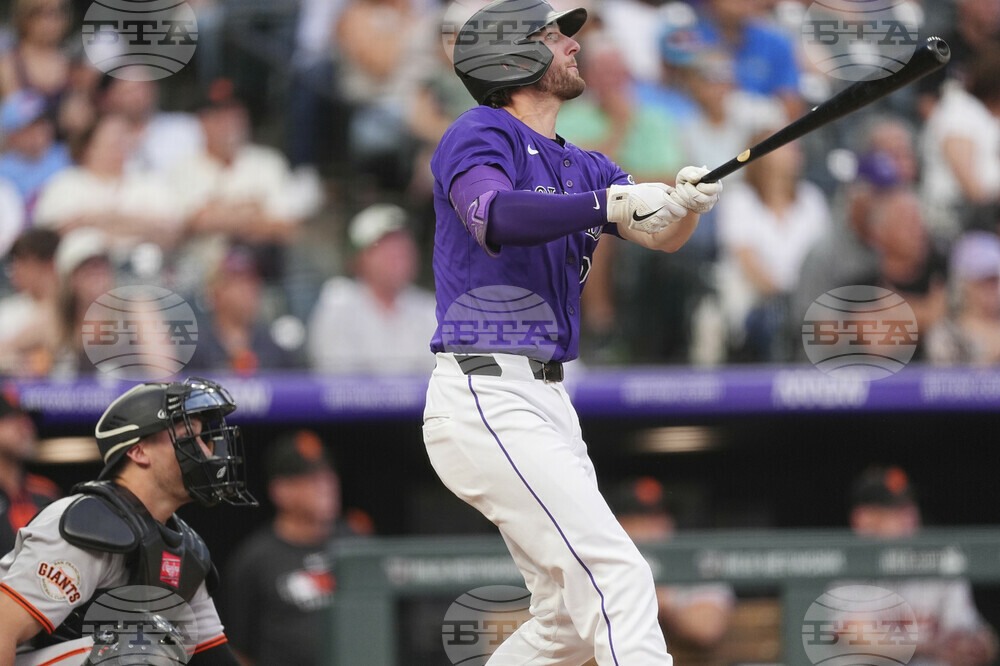 Giants Rockies Baseball