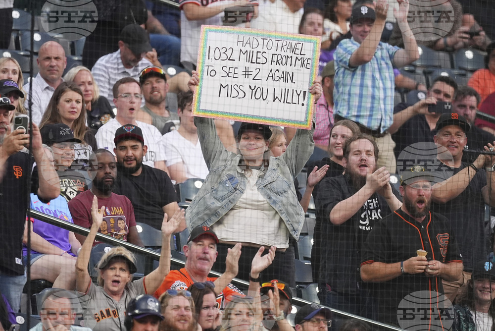 Giants Rockies Baseball