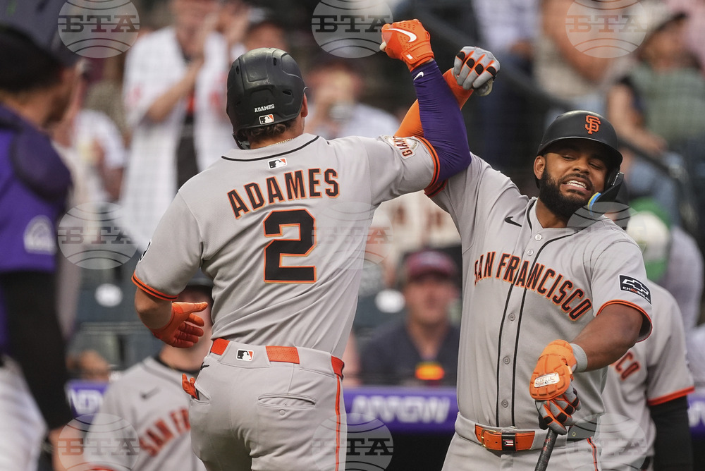 Giants Rockies Baseball