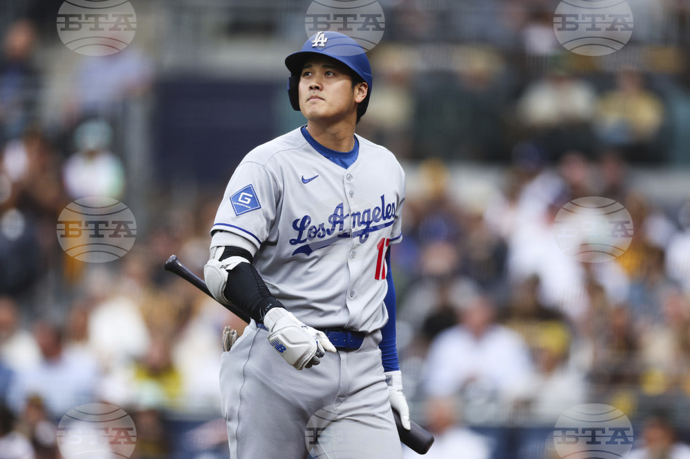 Dodgers Padres Baseball