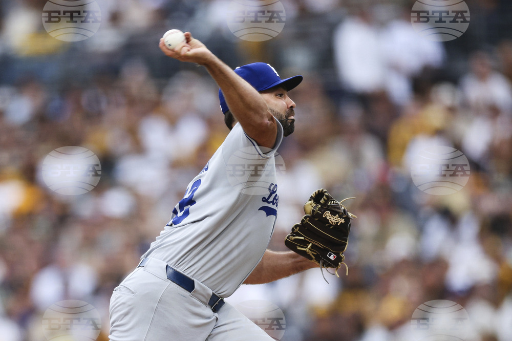 Dodgers Padres Baseball