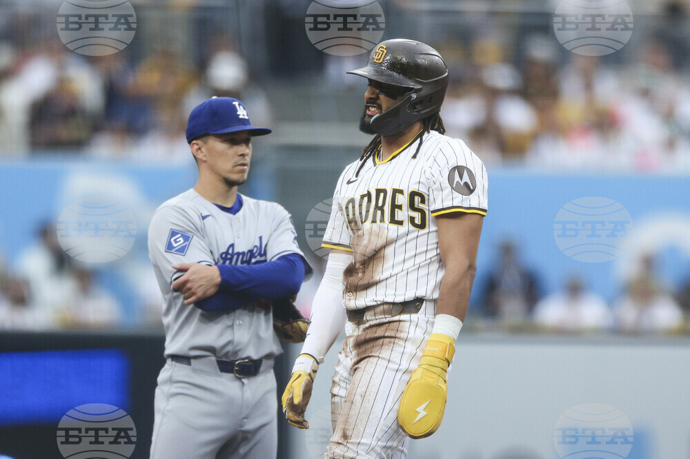 Dodgers Padres Baseball