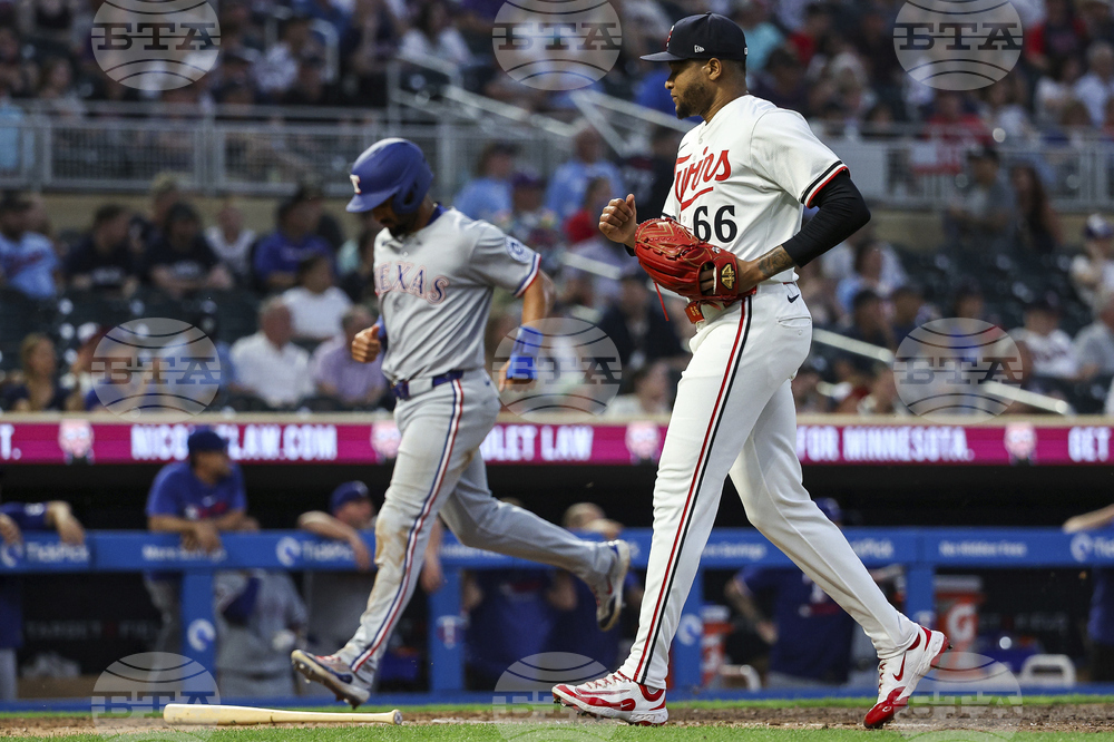 Rangers Twins Baseball