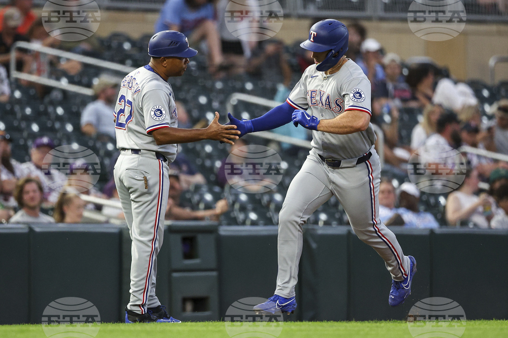 Rangers Twins Baseball