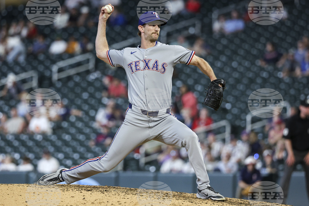 Rangers Twins Baseball