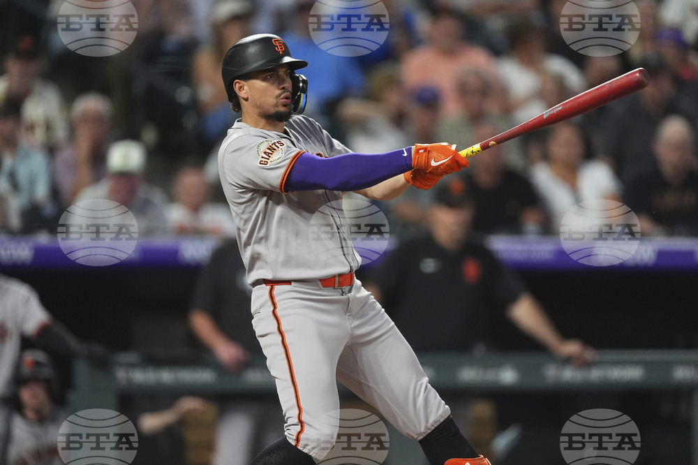 Giants Rockies Baseball