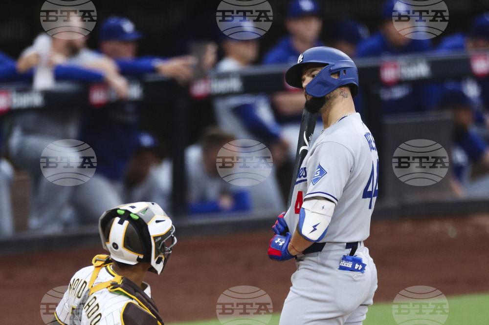 Dodgers Padres Baseball