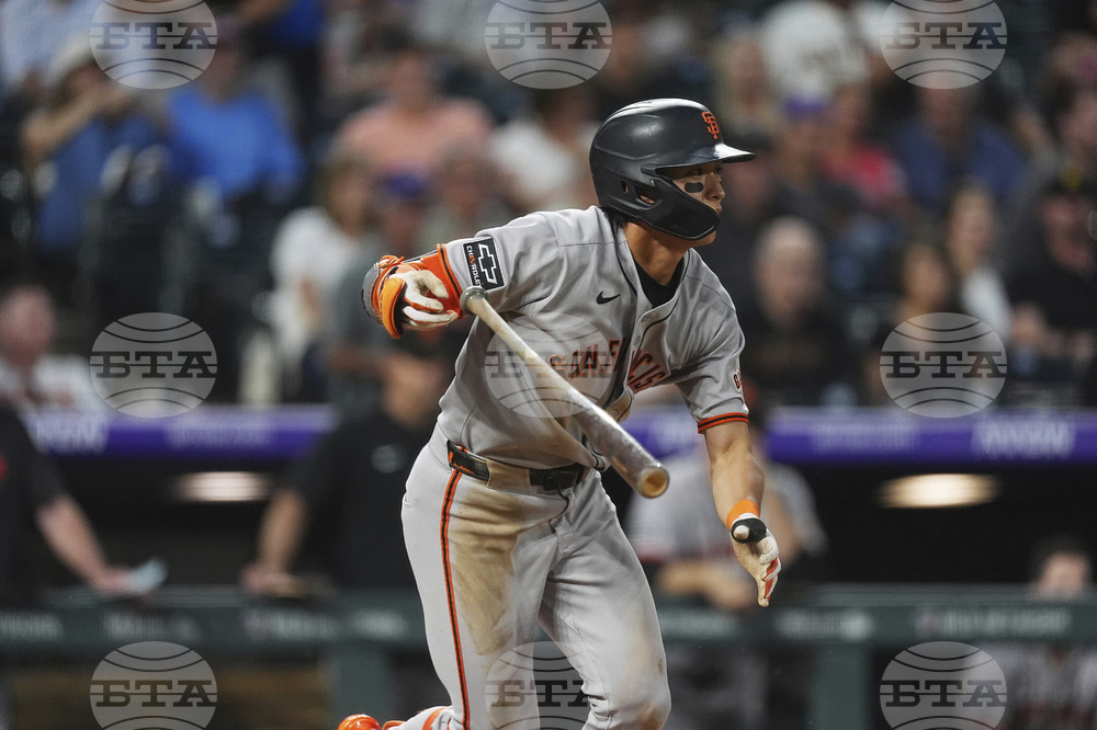 Giants Rockies Baseball