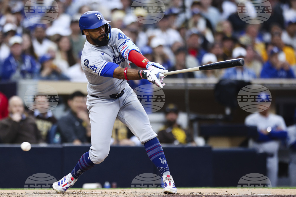 Dodgers Padres Baseball