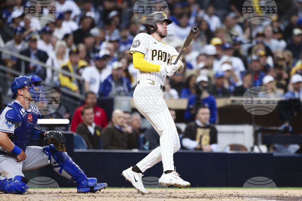 Dodgers Padres Baseball
