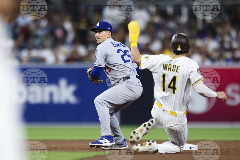 Dodgers Padres Baseball
