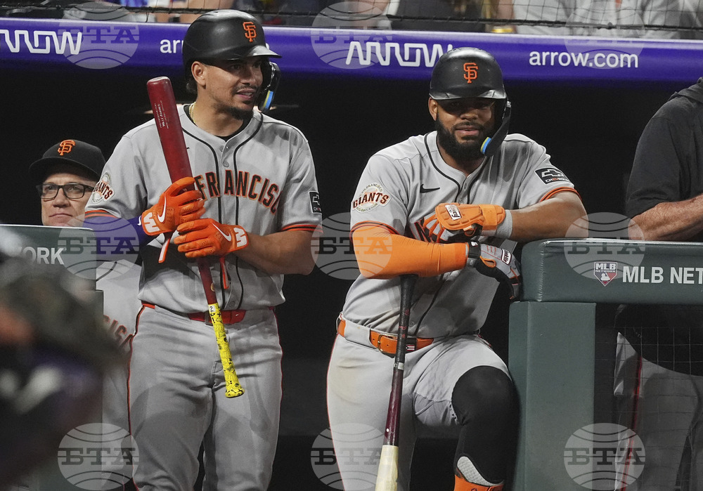 Giants Rockies Baseball