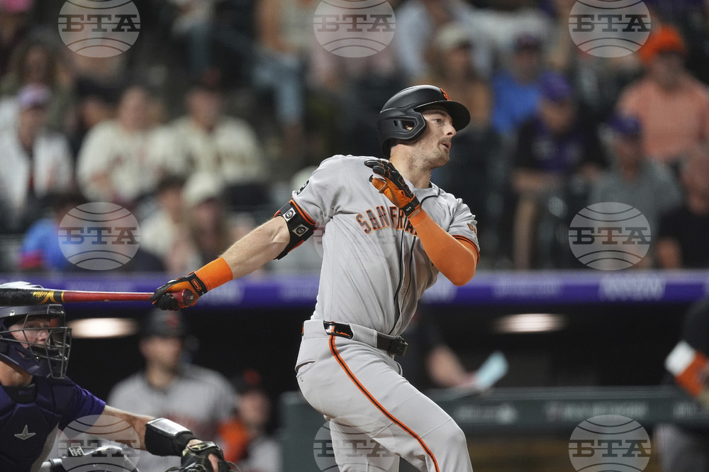 Giants Rockies Baseball