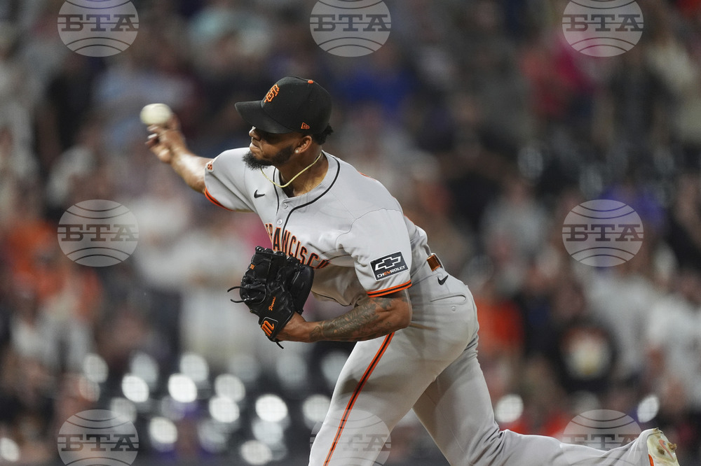Giants Rockies Baseball