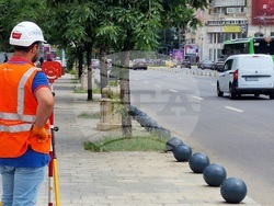 Румъния - площад "Унирий" - ремонт