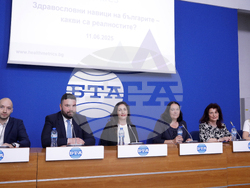 Национален пресклуб на БТА София - „Здравословни навици на българите – какви са реалностите?“ - пресконференция
