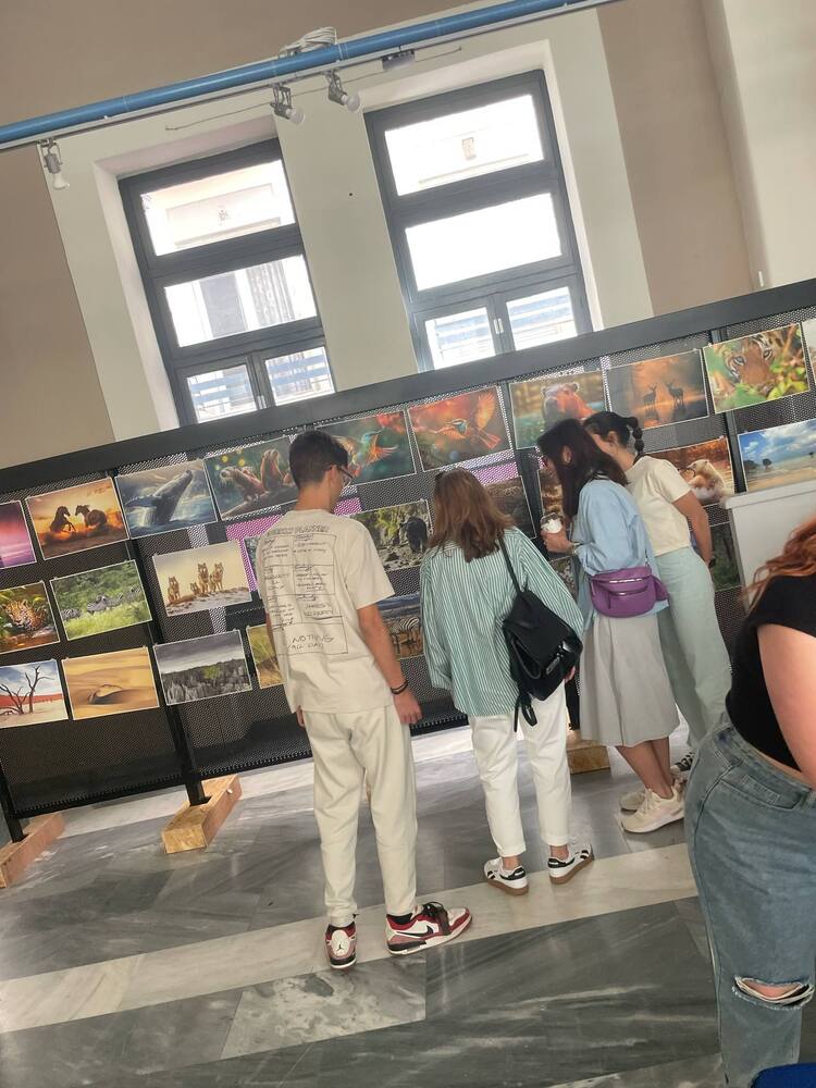 Изложба на тема „Културно и артистично вдъхновение” бе показаха в Каламата, Гърция