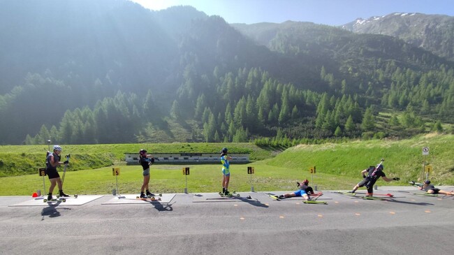 Биатлонистите от националния отбор на България започнаха в Ливиньо третия си тренировъчен лагер 