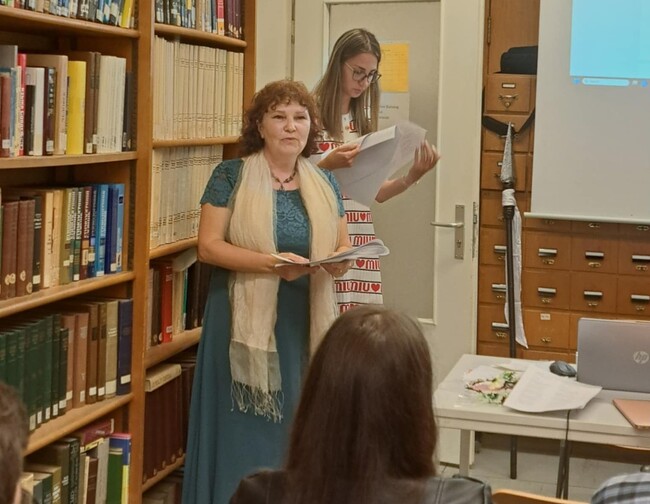 Проектът за превод на немски на Вазовата поема „В царството на самодивите“ е едно малко чудо, каза студентката в Кьолн Велиана Желязкова