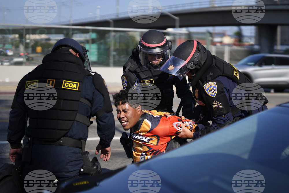 APTOPIX Immigration Raids Los Angeles