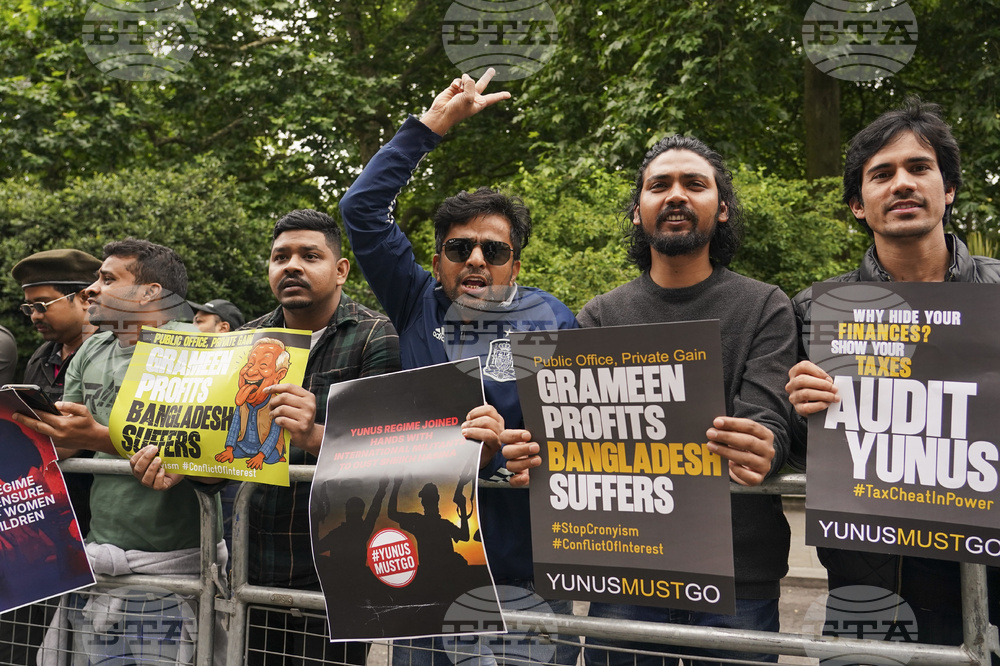 Britain Bangladesh Protest