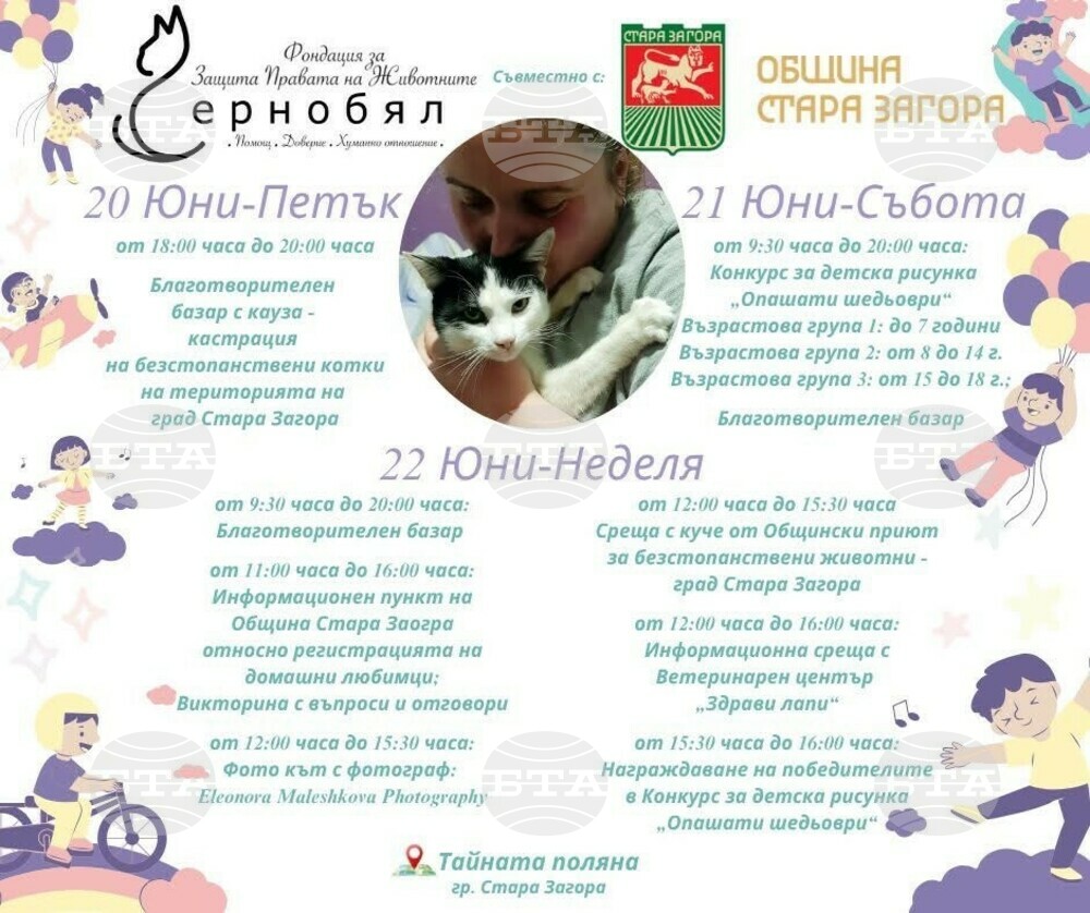 Участниците в „Бедечка фест“ може да се запознаят с куче от Общинския приют в Стара Загора