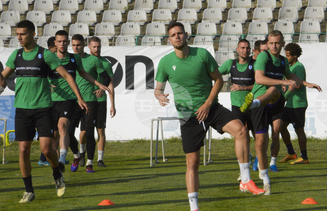 Варна - футбол - Черно море - първа тренировка