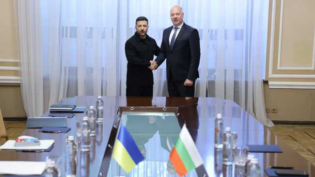 PM Zhelyazkov to President Zelenskyy: Bulgaria Ready to Actively Participate in Ukraine's Post-war Reconstruction