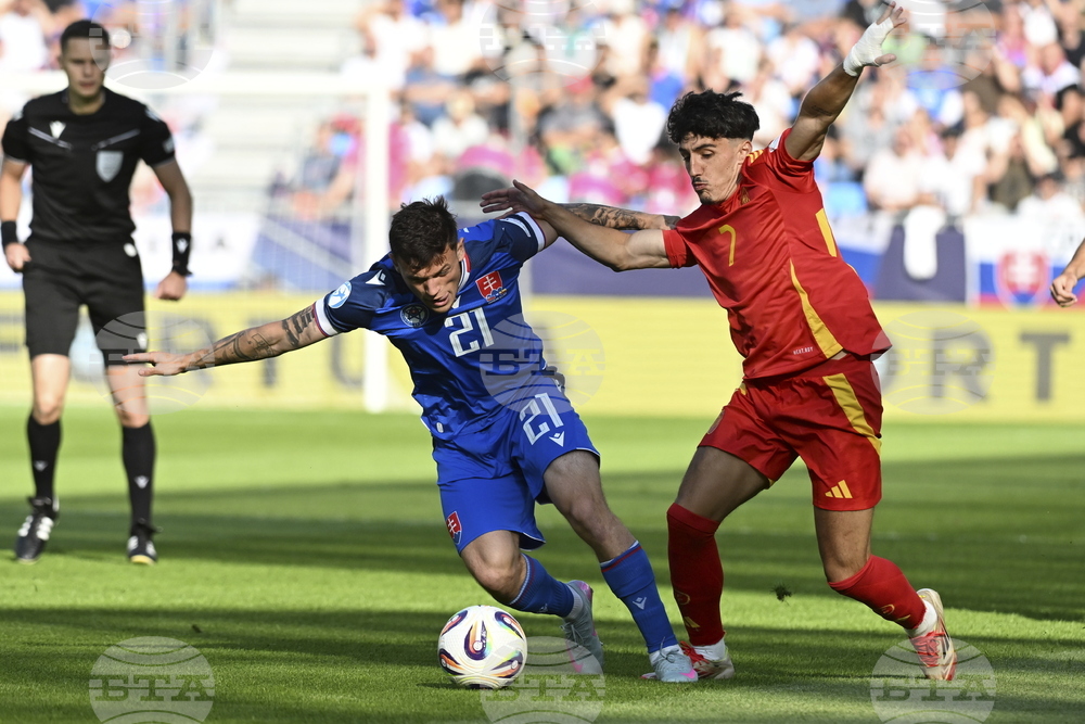 Slovakia Spain U21 Euro Soccer