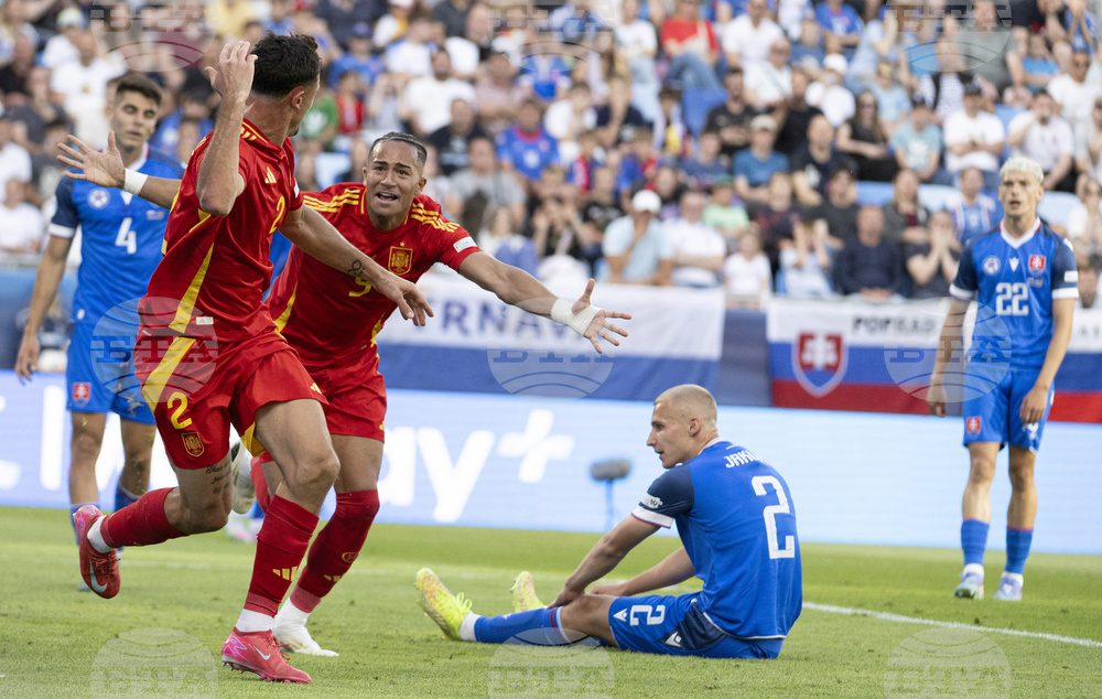 Slovakia Spain U21 Euro Soccer