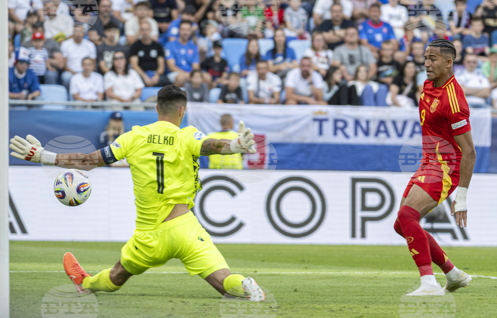 Slovakia Spain U21 Euro Soccer