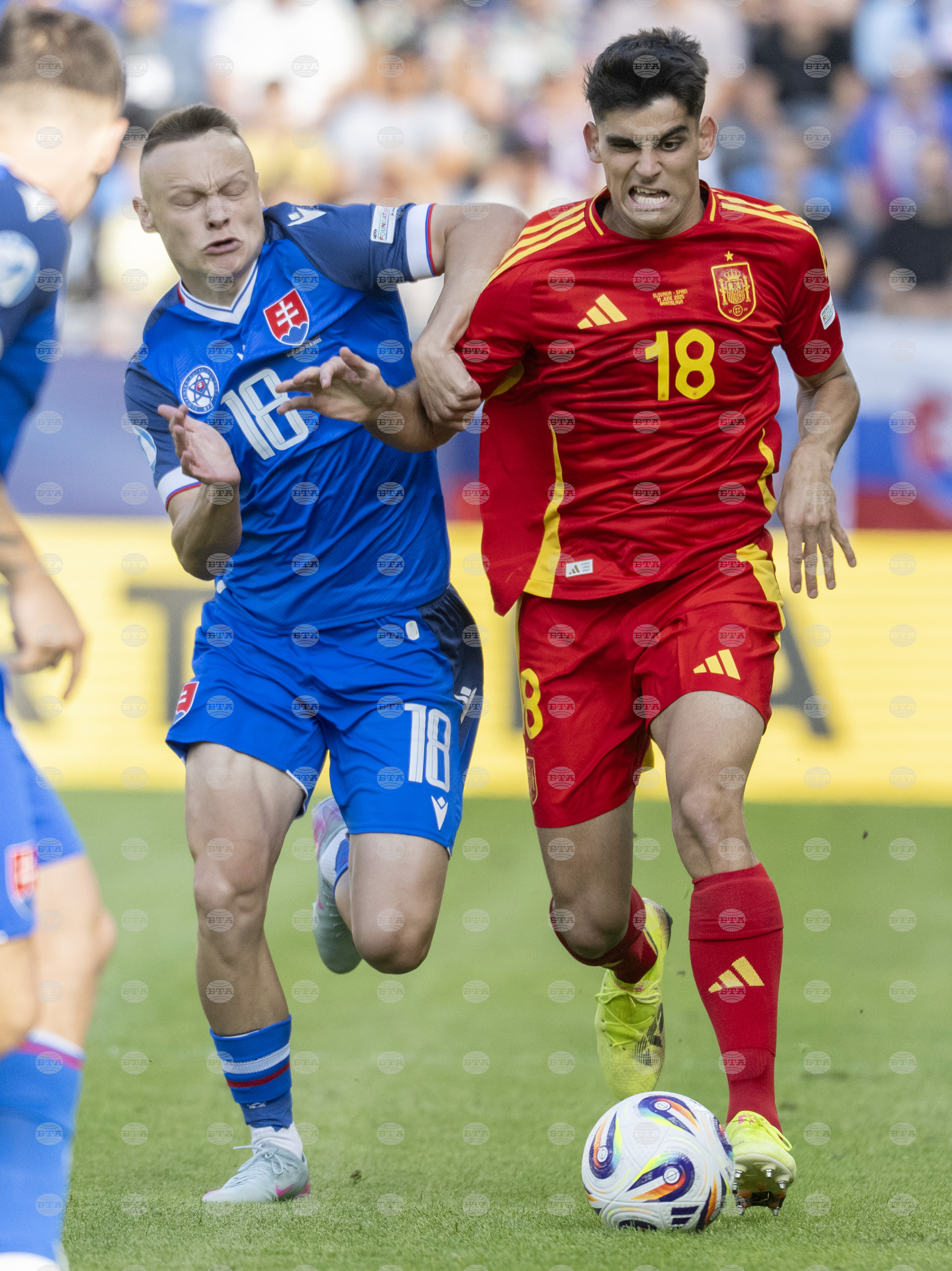 Slovakia Spain U21 Euro Soccer