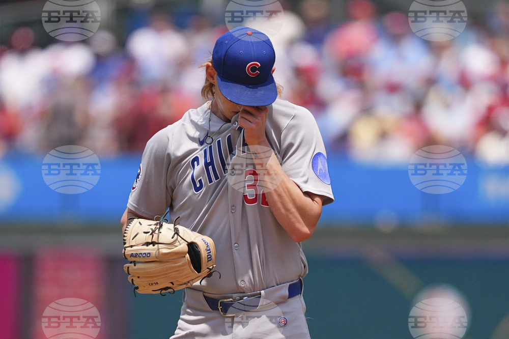 Cubs Phillies Baseball