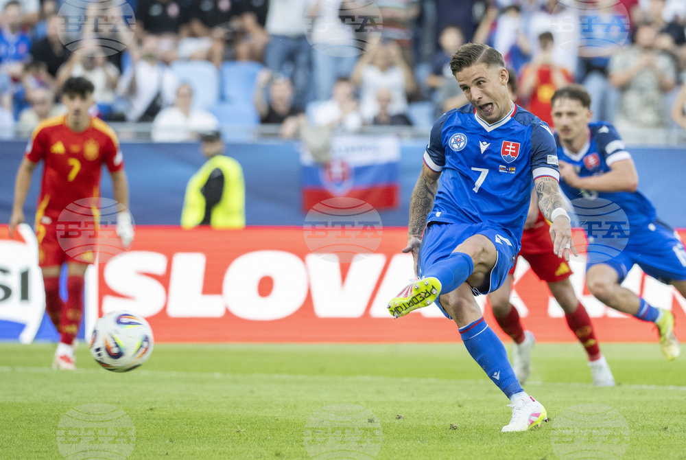 Slovakia Spain U21 Euro Soccer