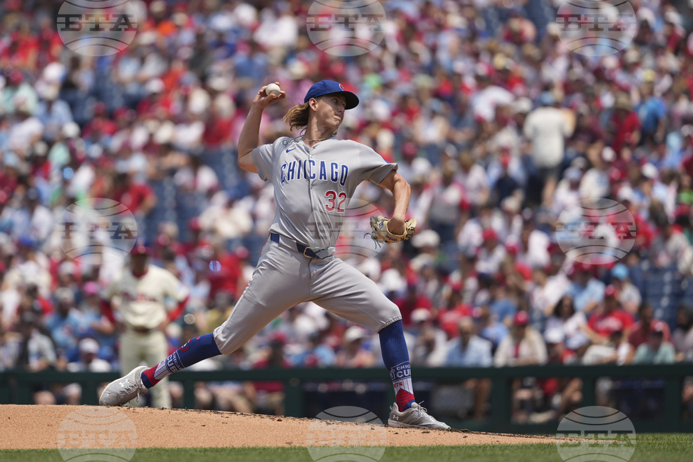 Cubs Phillies Baseball