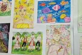 Монтана - студио „РениАрт“ - изложба - деца