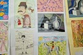 Монтана - студио „РениАрт“ - изложба - деца