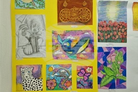 Монтана - студио „РениАрт“ - изложба - деца